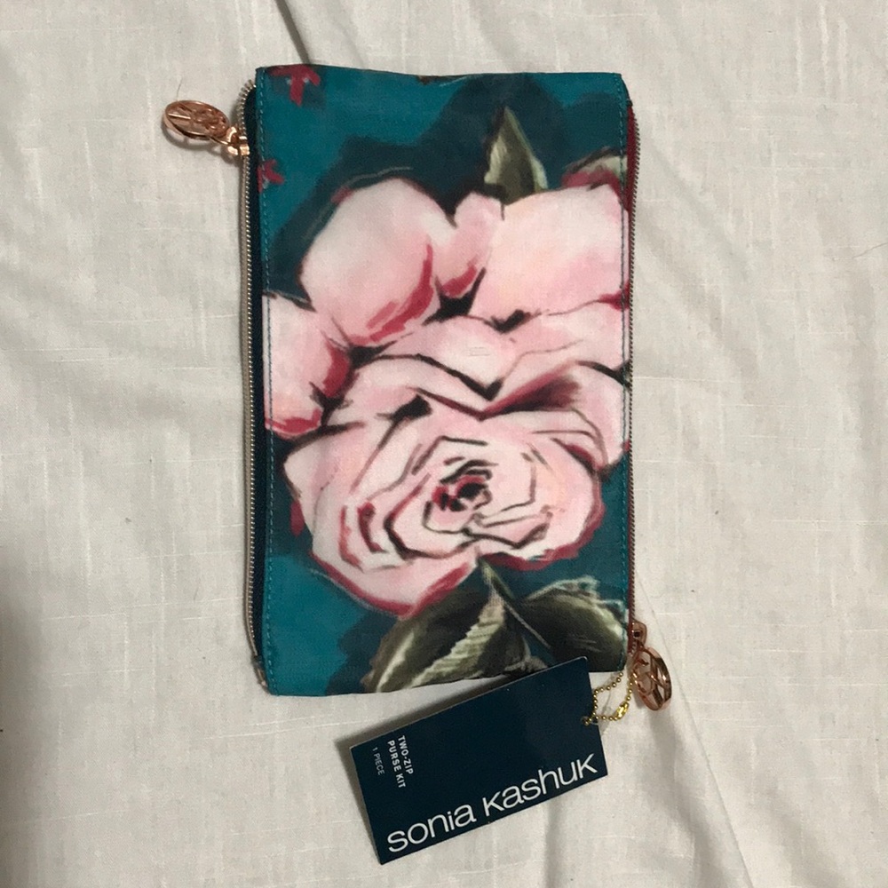 Sonia Kashuk two-zip purse kit
